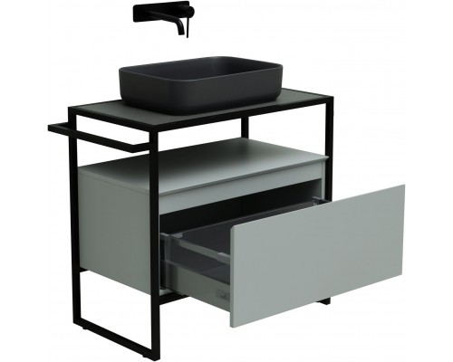 Allen Brau Priority Тумба под раковину 80x45x75h см, цвет: папирус 1.31002.PWM Allen Brau Priority Тумба под раковину 80x45x75h см, цвет: папирус 1.31002.PWM