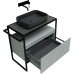 Allen Brau Priority Тумба под раковину 80x45x75h см, цвет: папирус 1.31002.PWM