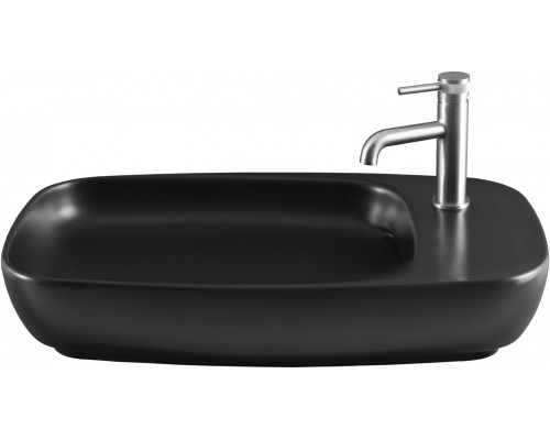 Allen Brau Liberty Раковина чаша 70x42,6x13,5h см с 1 отверстием, цвет: черный 4.32012.31