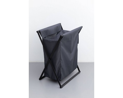 Allen Brau Priority Корзина для белья 57,2x34x86,5h см, цвет: серый;черный 00312049 Allen Brau Priority Корзина для белья 57,2x34x86,5h см, цвет: серый;черный 00312049