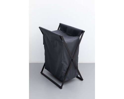 Allen Brau Priority Корзина для белья 57,2x34x86,5h см, цвет: серый;черный 00312049 Allen Brau Priority Корзина для белья 57,2x34x86,5h см, цвет: серый;черный 00312049