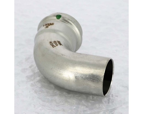Угол-вставка пресс нержавеющая сталь Sanpress Inox VIEGA 35 Угол-вставка пресс нержавеющая сталь Sanpress Inox VIEGA 35