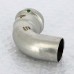 Угол-вставка пресс нержавеющая сталь Sanpress Inox VIEGA 35