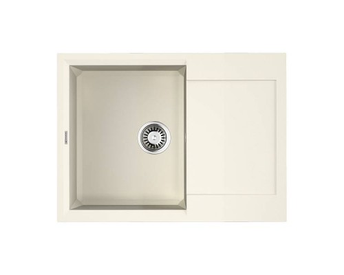Omoikiri Sakaime 68-WH Кухонная мойка Tetogranit 68x50 см, цвет: белый 4993126