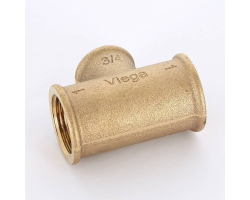Тройник В бронза VIEGA 1"x3/4"x1"