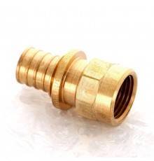 Муфта надвижная Rehau 20х1/2" RX+бронза