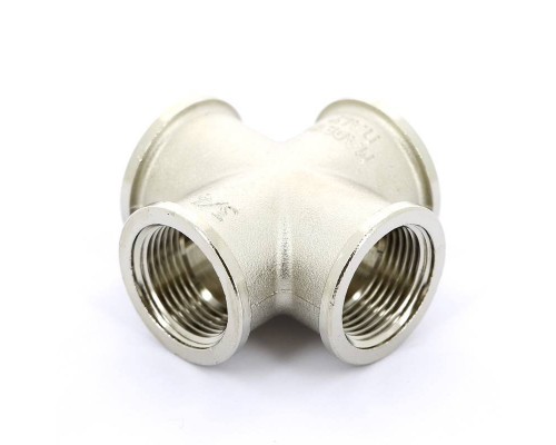 Крестовина В никелированная TIEMME 3/4"