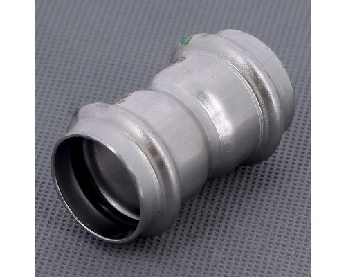Муфта пресс нержавеющая сталь Sanpress Inox VIEGA 28 Муфта пресс нержавеющая сталь Sanpress Inox VIEGA 28