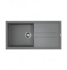 Omoikiri Tedori 100-GR Кухонная мойка Tetogranit 100x51 см, цвет: leningrad grey 4993567