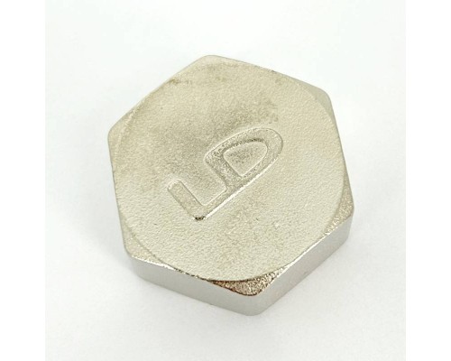 Заглушка LD В 1/2" никелированная
