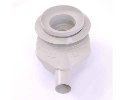 Трап Advantix Top без насадки, с заглушкой, гор. отводом d50, фланцем и г/затвором