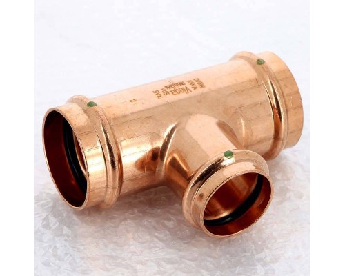 Тройник пресс медь Profipress VIEGA 54х42х54 Тройник пресс медь Profipress VIEGA 54х42х54