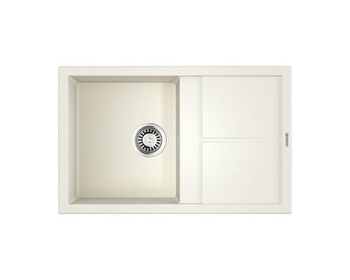 Omoikiri Sumi 79-WH Кухонная мойка Tetogranit 79x50 см, цвет: белый 4993665