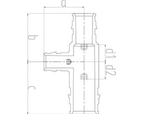 Тройник ONE PLUS переходной PPSU 25х20х25 (60/15)