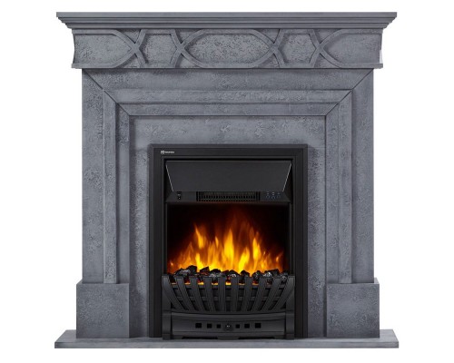 Каминокомплект Firelight: Очаг Classic EFP/P-1020LS, портал Antico Classic серый Каминокомплект Firelight: Очаг Classic EFP/P-1020LS, портал Antico Classic серый