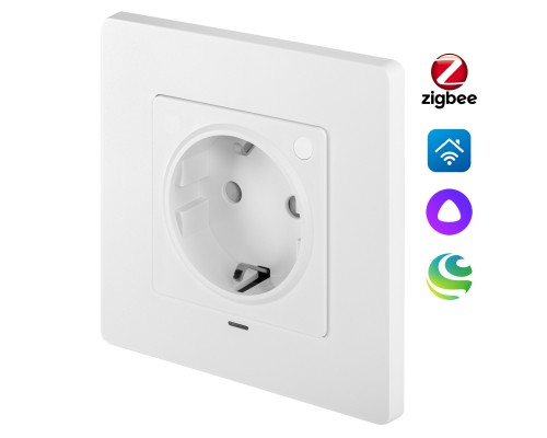 Розетка умная встраиваемая HOMMYN zigbee RKNWOZ01W