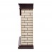 Каминокомплект: Очаг Electrolux EFP/P-3020LS N, портал Bricks 30 камень бежевый, шпон темный дуб