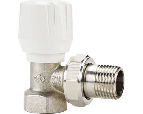 Клапан радиаторный VARMEGA ручной, угловой 1/2" VM10001 Клапан радиаторный VARMEGA ручной, угловой 1/2" VM10001