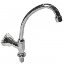 Кран Стандарт Моно ЦС КрН-11/2К D16 М_Крест настольный короткий излив