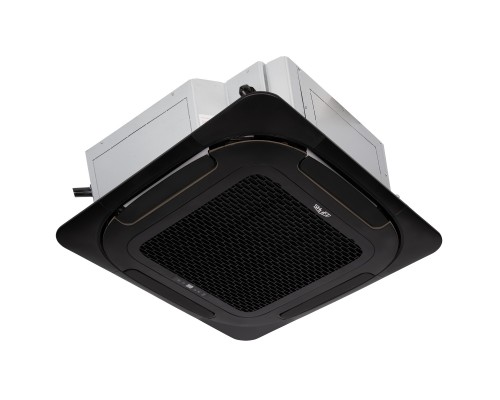 Комплект SHUFT SFLC_C-24HN1_V2_BL полупромышленной сплит-системы, кассетного типа (черная панель)