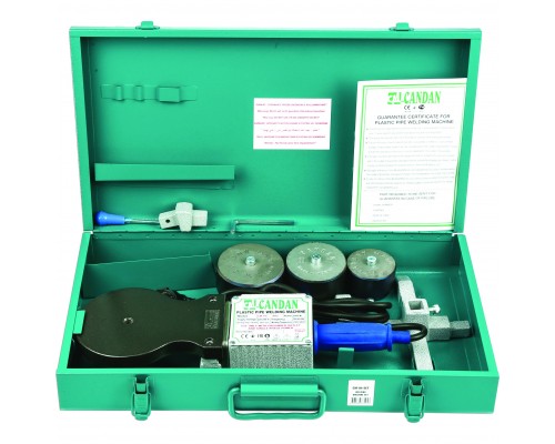 Аппарат CANDAN сварочный для PP-R труб CM-04 SEТ набор (50.63.75 ) 2000 Watt