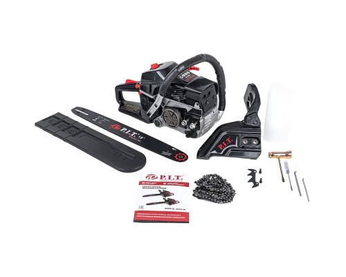 Пила P.I.T. бензиновая GCS52-D1 СТАНДАРТ(18"450мм,2,2кВт/3л.с,52см3,хром.цил,легк.старт,маслонас)