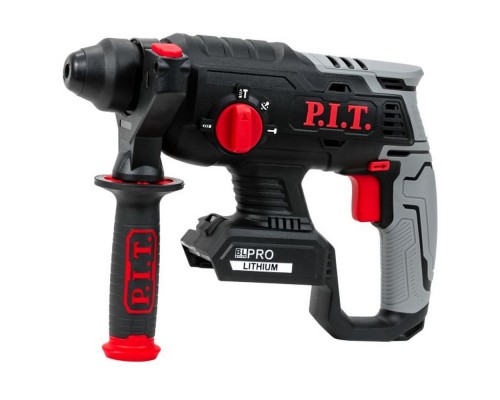 Перфоратор P.I.T. PBH20H-22B SOLO аккумул.бесщеточный (20В,1,8Дж,3-х реж,бур 22мм, sds-plus,коробка)