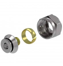 Фитинг коллекторный Royal Thermo 16х2,2 мм "евроконус", 3/4"