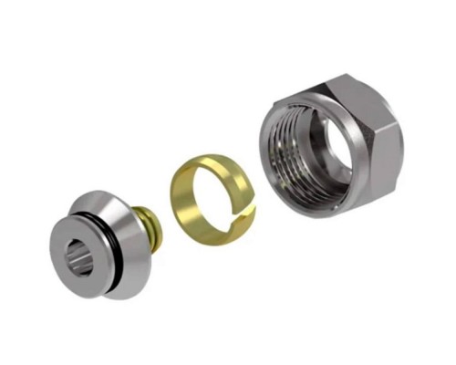 Фитинг коллекторный Royal Thermo 16х2,2 мм "евроконус", 3/4"