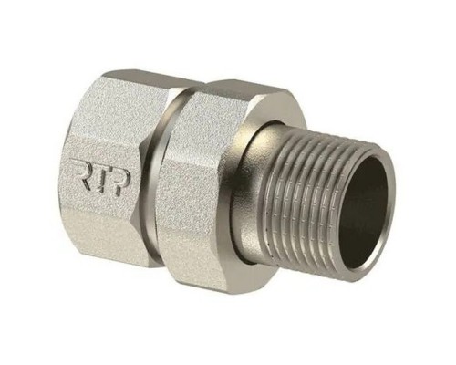 Сгон угловой разъемный (американка) ВН внутренняя наружная резьба 1/2" (25187) уп 10 шт