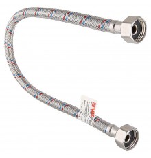 Гибкая подводка для воды ВН Valtec 12мм 1/2" длина 80 см Внутренняя Наружная резьба (Италия)