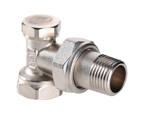 Клапан запорный угловой 3/4" (Valtec VT.019)