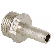 Штуцер (елочка) НР наружная резьба d 1/2" х 12 латунь (Valtec VT 650) уп 10 шт