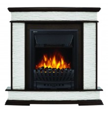 Каминокомплект:Очаг Electrolux EFP/P-1020LS, портал Scala Classic сланец скалистый бел., тёмн. Дуб