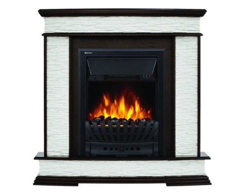 Каминокомплект:Очаг Electrolux EFP/P-1020LS, портал Scala Classic сланец скалистый бел., тёмн. Дуб