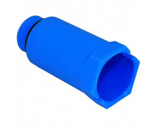Заглушка-пробка Рустеплопол 1/2 длинная, синяя (100)