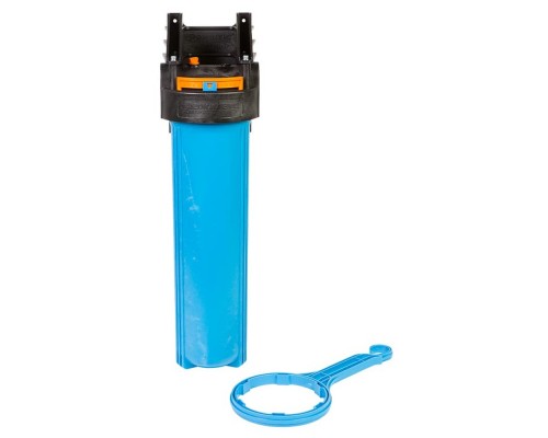 Корпус фильтра ВВ20, внутренняя резьба 1", синий корпус, для холодной воды, Джилекс (9059)