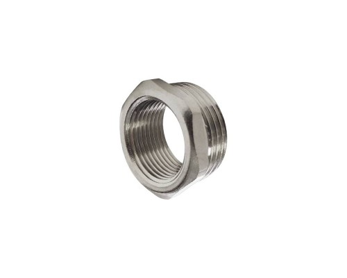 Футорка VALFEX НР 1/2" - ВР 1/4" никель (450/10) Футорка VALFEX НР 1/2" - ВР 1/4" никель (450/10)