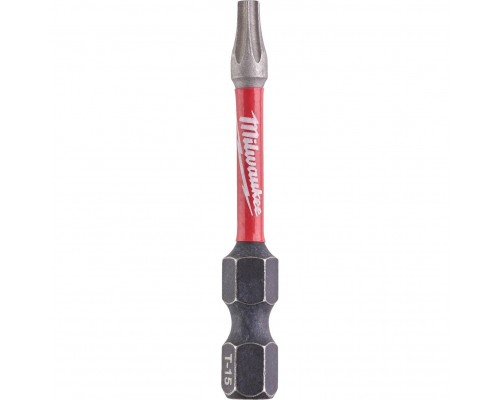 Бита Milwaukee TX15 50мм SHOCKWAVE Бита Milwaukee TX15 50мм SHOCKWAVE