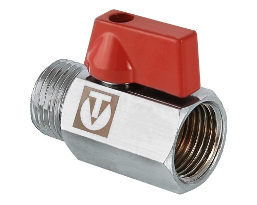 Кран шаровый "MINI" ВН внутренняя наружная резьба 1/2" (Valtec VT.331) уп 20 шт