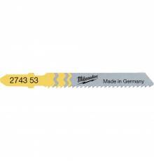 Полотно для лобзика Milwaukee T119B 50мм, упак_5