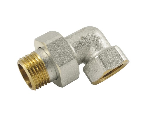 Сгон угловой разъемный (американка) ВН внутренняя наружная резьба 3/4" (JIF 291) уп 5 шт