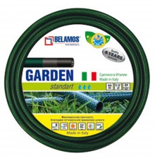 Шланг поливочный Belamos Гарден диаметр 1/2" армированный зеленый (Италия) (бухта 20м)