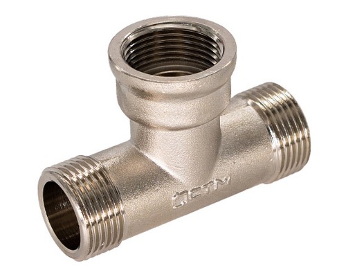 Тройник 1/2" ш/г/ш CTM