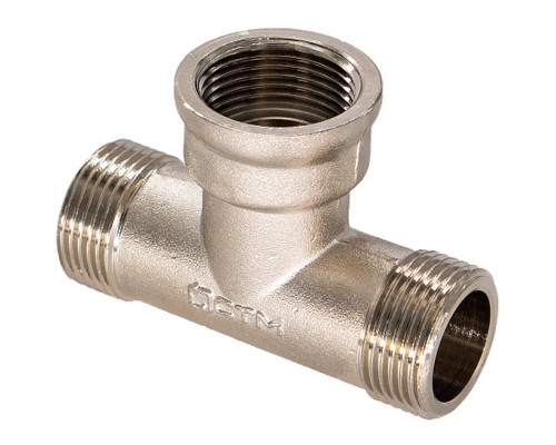 Тройник 1/2" ш/г/ш CTM