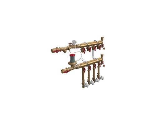 Узел коллекторный Giacomini отопления этажный, подключение тип B1 3/4" x 1/2" / 9, GE553Y009 Узел коллекторный Giacomini отопления этажный, подключение тип B1 3/4" x 1/2" / 9, GE553Y009