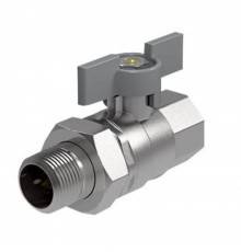 Кран шаровый Royal Thermo EXPERT 1", НГ, бабочка