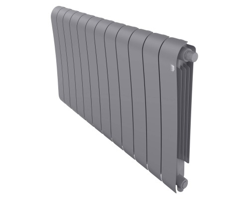 Радиатор биметаллический Royal Thermo Infinity 500 Silver Satin VR80 - 12 секц.