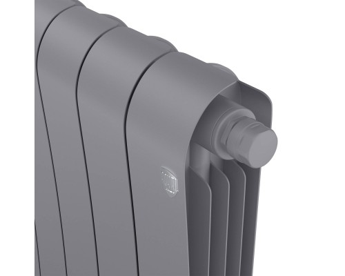 Радиатор биметаллический Royal Thermo Infinity 500 Silver Satin VR80 - 12 секц.