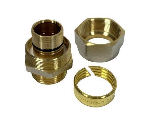 Муфта HENCO обжим НР 26x1" Муфта HENCO обжим НР 26x1"